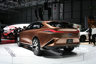 Lexus Hydrogen Fuel Cell or Battery Electruc LF-1 Limitless Concept 